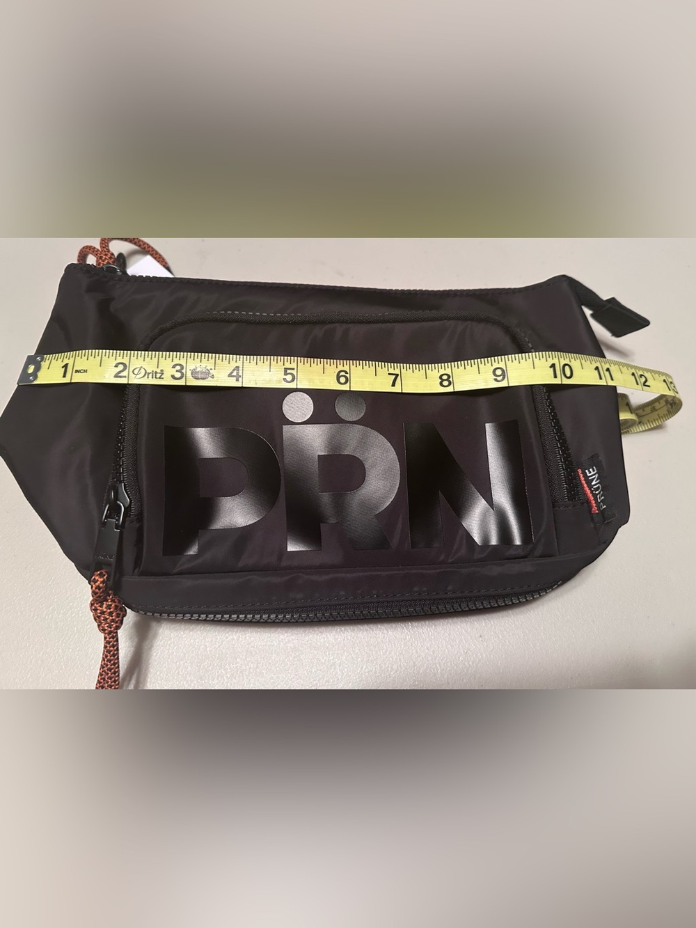 Prüne brand black nylon cosmetic bag NEW! - Picture 9 of 11
